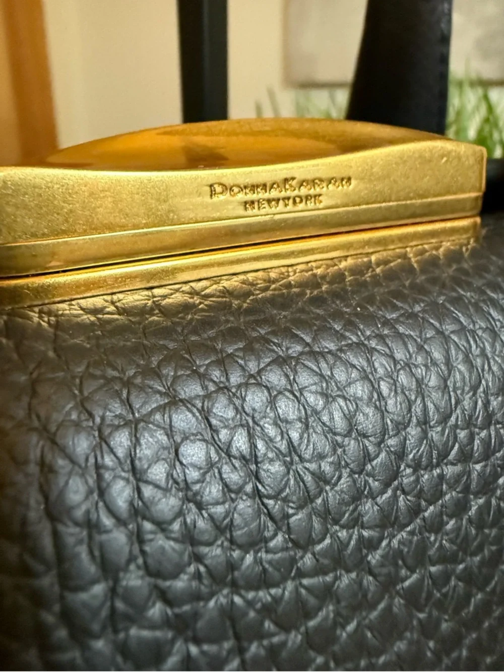 Donna Karen Amagansett Leather Satchel - Picture 5 of 7